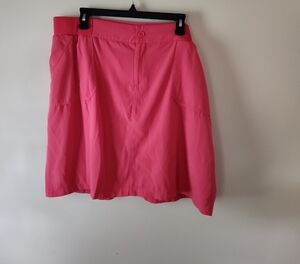 CJ Banks Vibrant Pink A-Line Skort